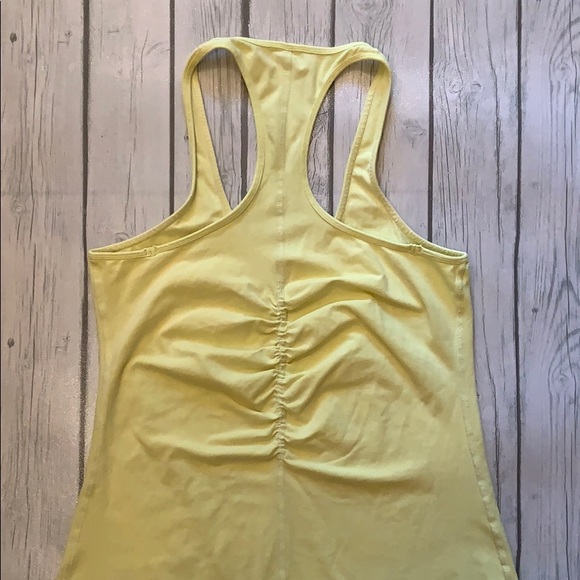 Lululemon Yellow Activewear Tank Top - Picture 4 of 4